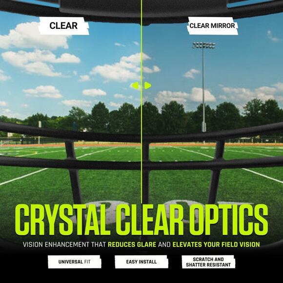 We Ball Sports Football Visor 3.0, Fits Adult & Youth Football Helmets - Picture 6 of 6